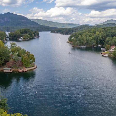 Russell'S Fort At White Oak Point: Historical Cabin On Lake Lure, Luxury, Direct Lake Access! Villa Exterior photo
