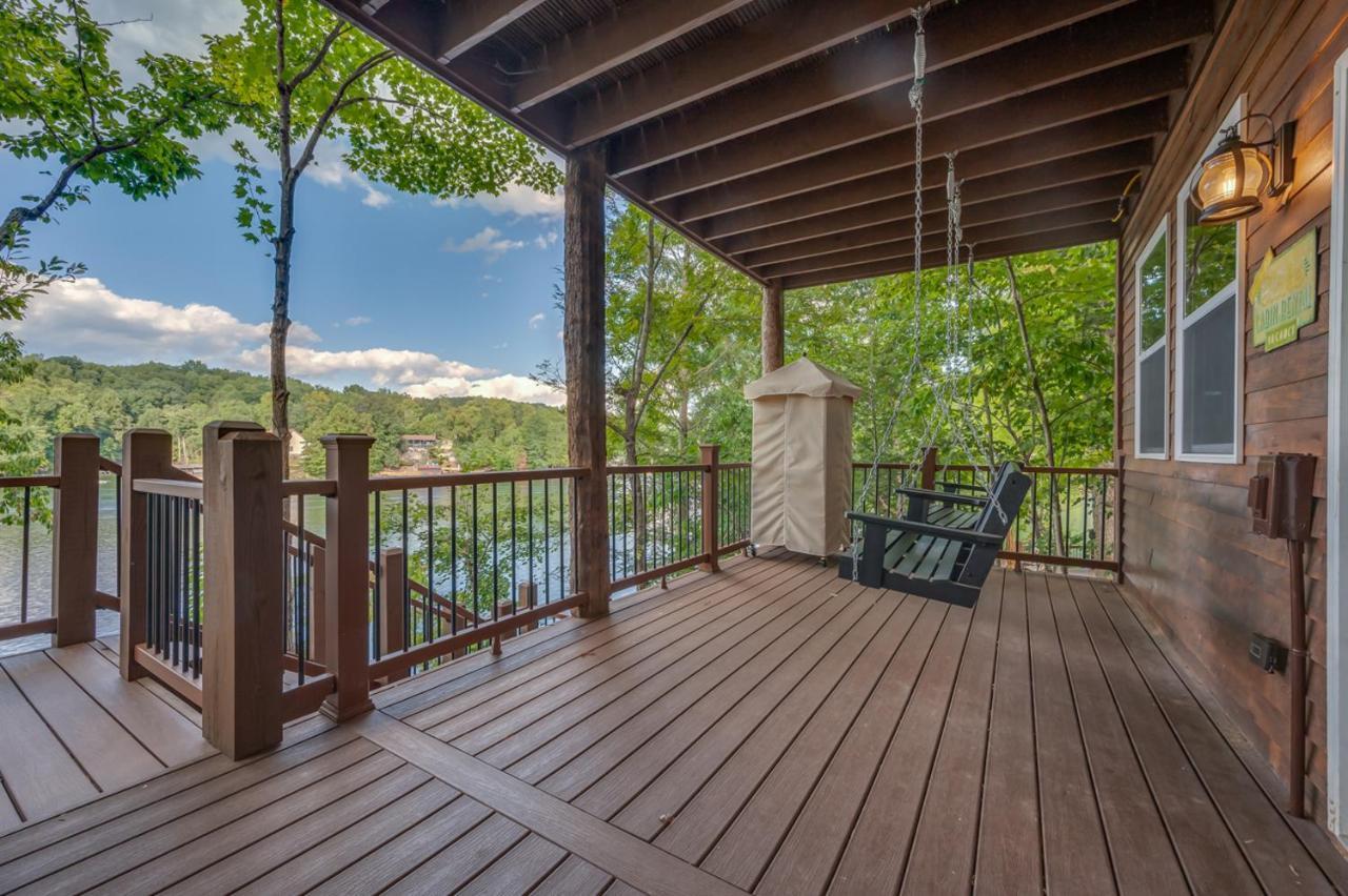Russell'S Fort At White Oak Point: Historical Cabin On Lake Lure, Luxury, Direct Lake Access! Villa Exterior photo