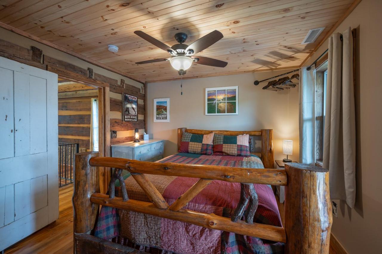 Russell'S Fort At White Oak Point: Historical Cabin On Lake Lure, Luxury, Direct Lake Access! Villa Exterior photo