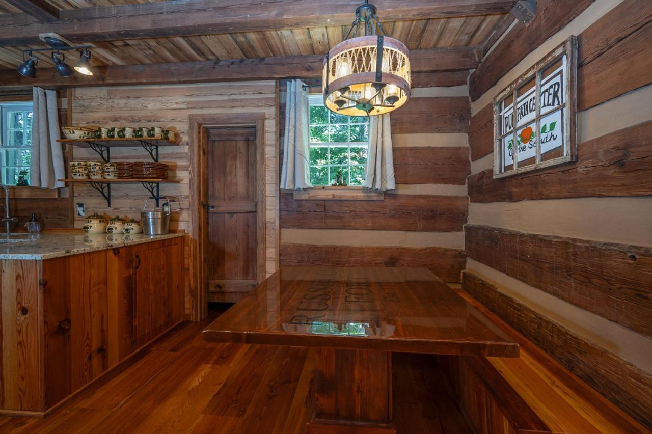 Russell'S Fort At White Oak Point: Historical Cabin On Lake Lure, Luxury, Direct Lake Access! Villa Exterior photo