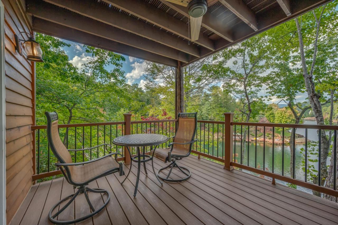 Russell'S Fort At White Oak Point: Historical Cabin On Lake Lure, Luxury, Direct Lake Access! Villa Exterior photo